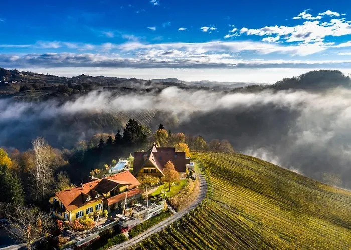 بيت ريفي Weingut Essgut Schlafgut Sabathihof-dillinger *